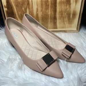 Cole Haan leather block heels pump women’s size 10